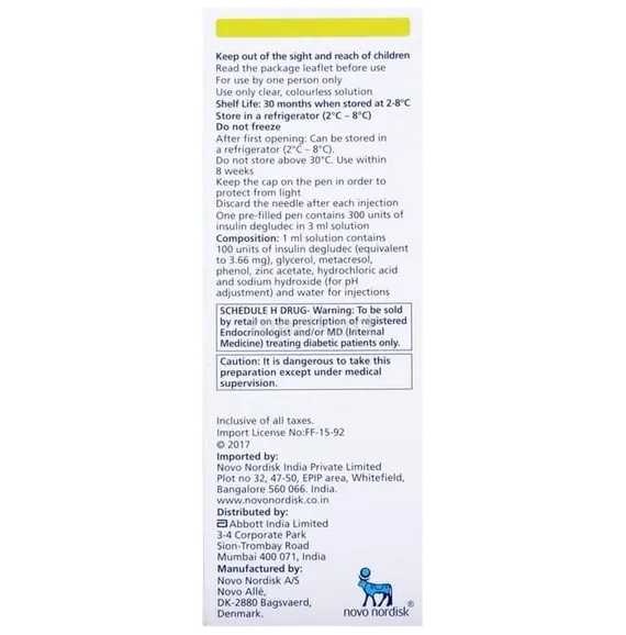 tresiba flex pen 3 ml